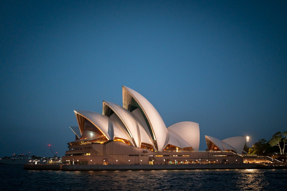 Sydney Opera House at dusk